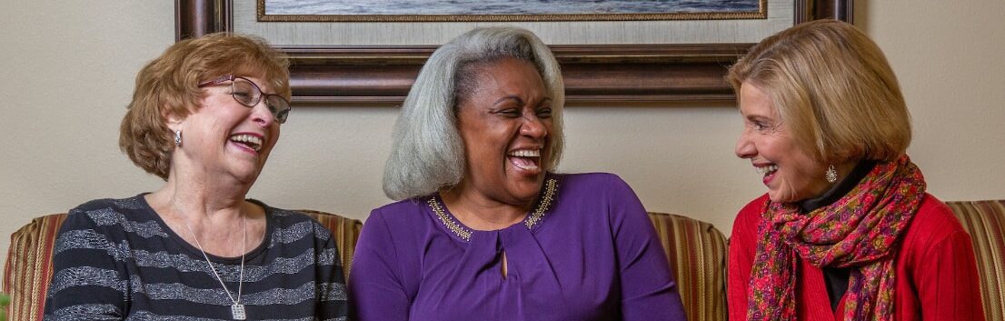Senior Ladies Laughing - Independent Living in Cedar Park, TX