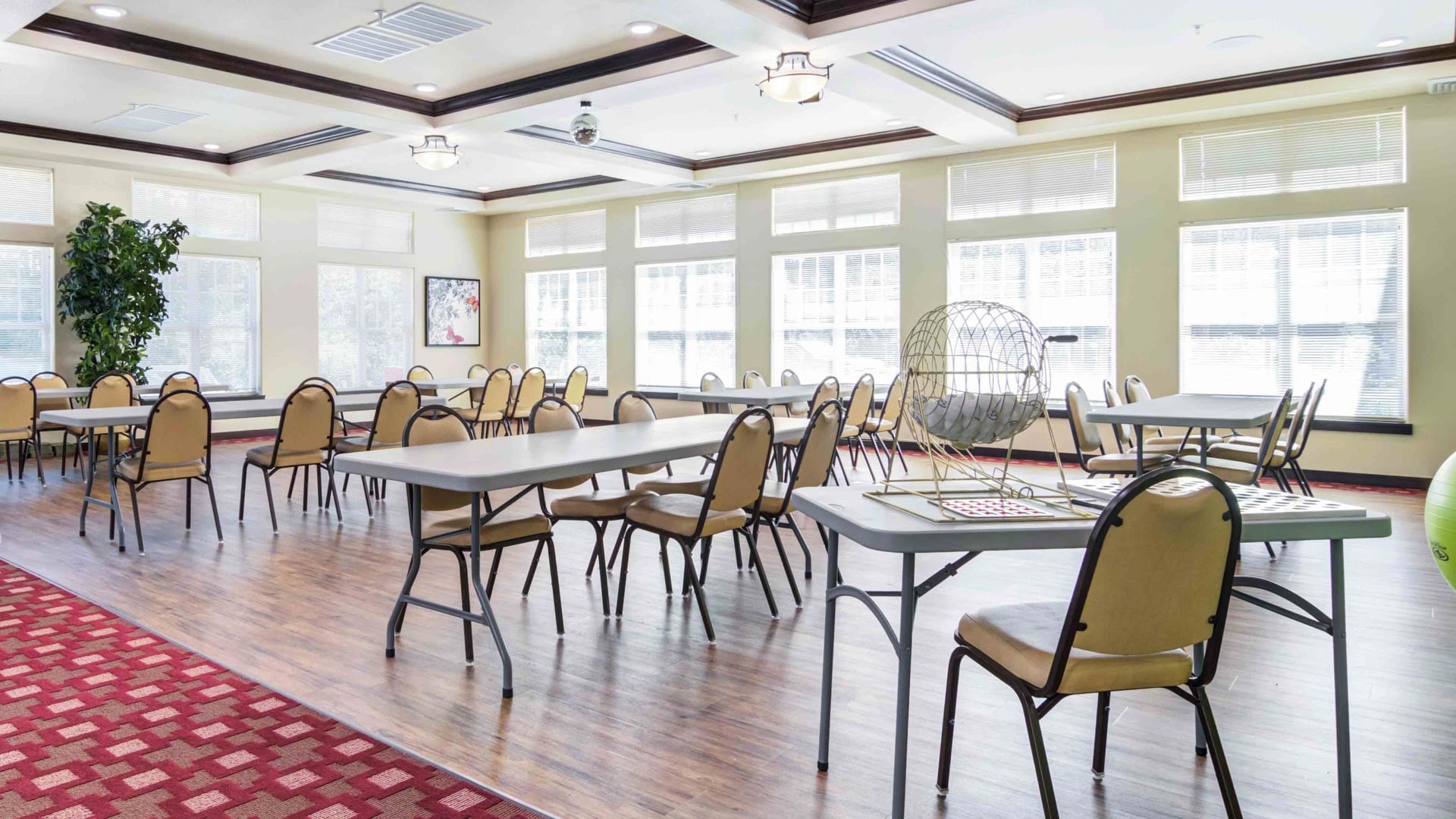 Maple Ridge activities room